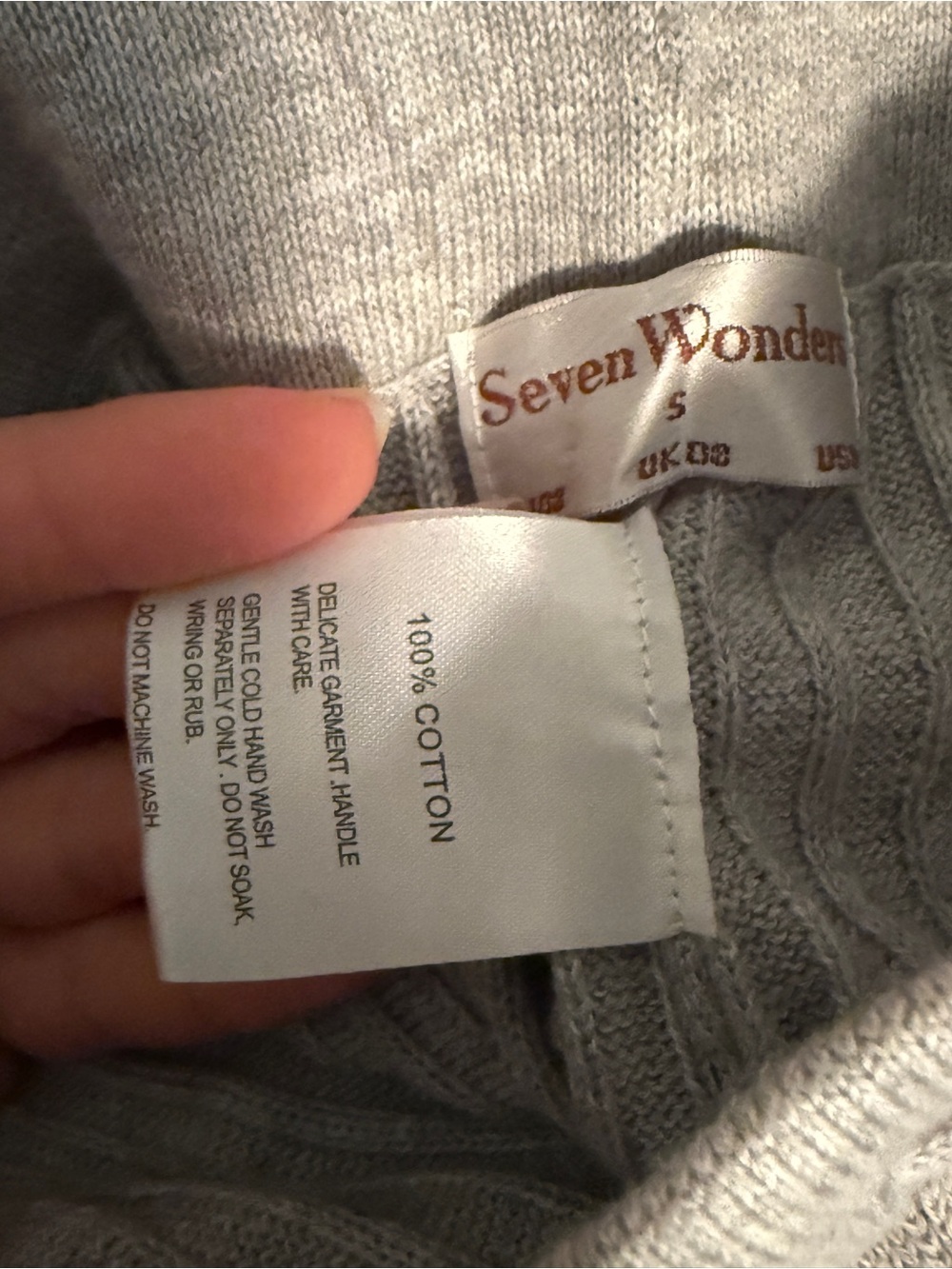 Cozy Ribbed Drawstring Wide-Leg Pants - Light Gray - Picture 3 of 3